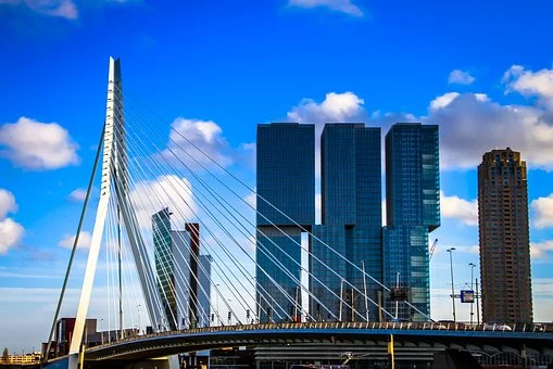 Rotterdam, Erasmusbrug, mooiste stad van Nederland